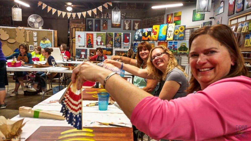 Rustic Corner Painting Class