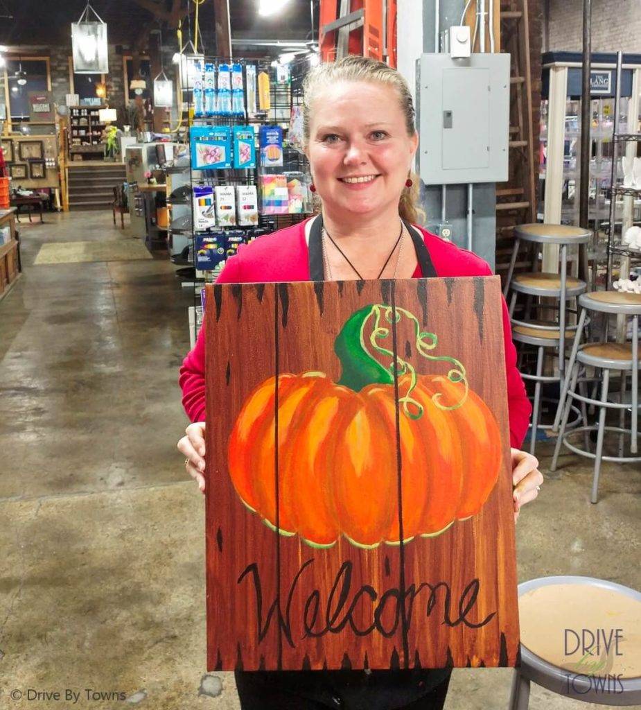 Rustic Corner Painting Class