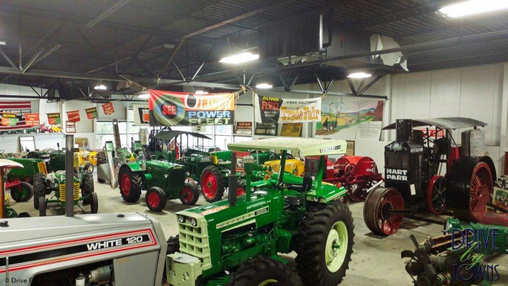 Tractors at Floyd County Historical Museum in Charles City, Iowa