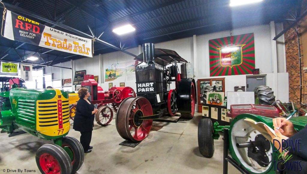 Tractors at Floyd County Historical Museum