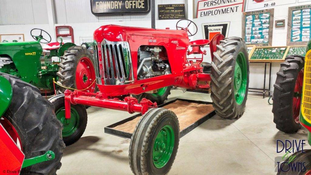 Tractors at Floyd County Historical Museum