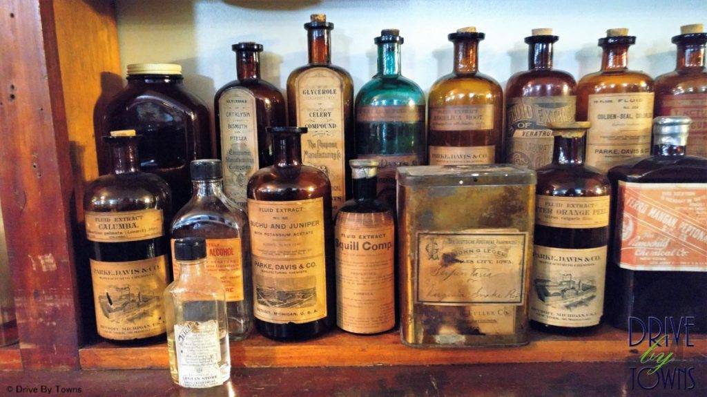 Legel Drug Store at Floyd County Historical Museum
