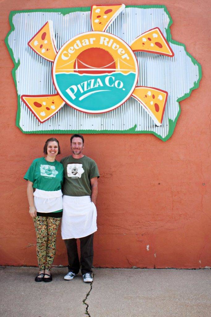 Cedar River Pizza Co in Charles City, Iowa