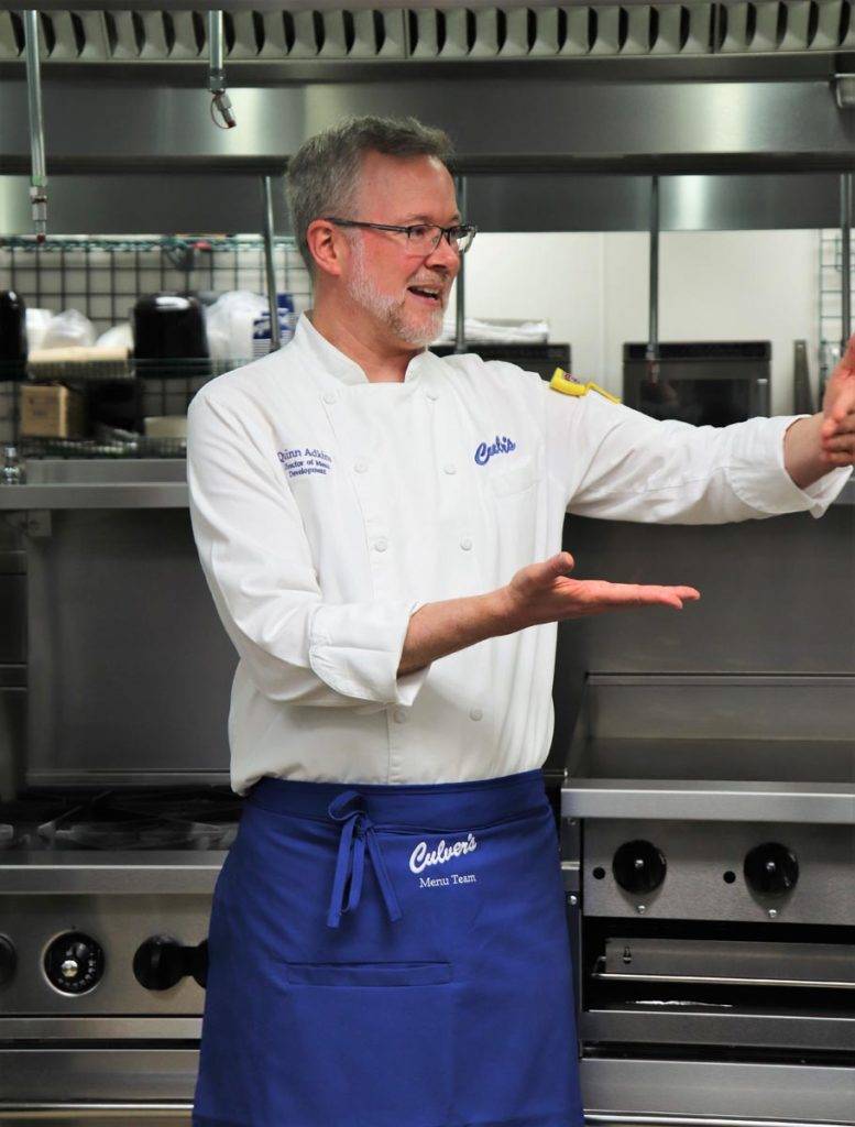 Quinn Atkins, Culver’s Director of Menu Development