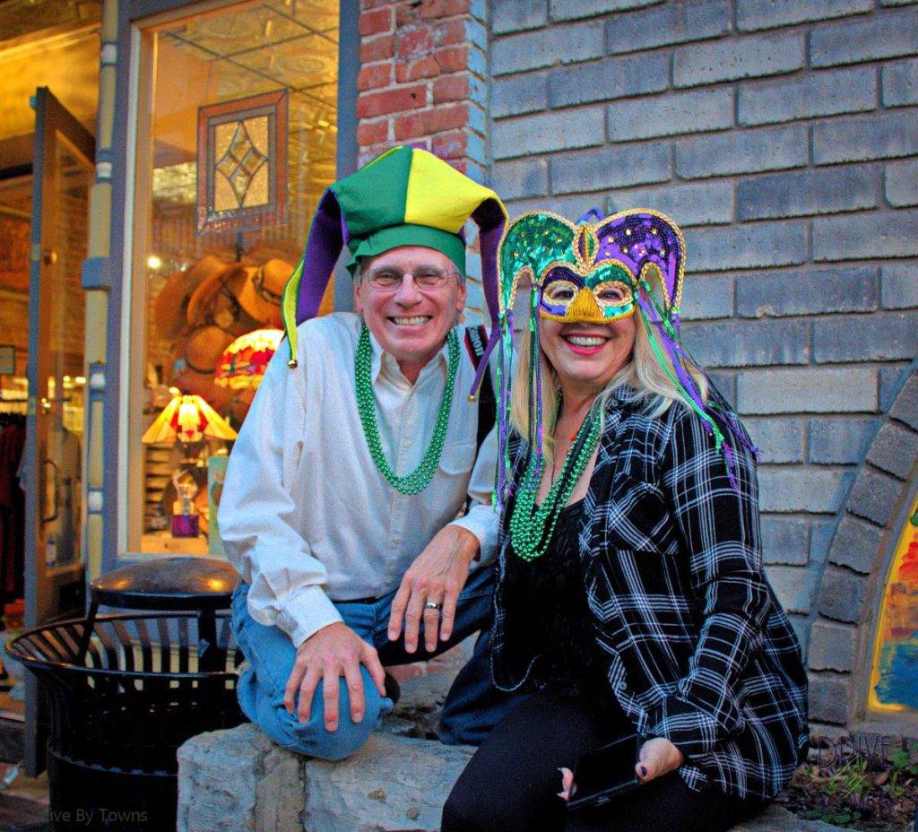 Waiting for the Eureka Springs Parade to begin