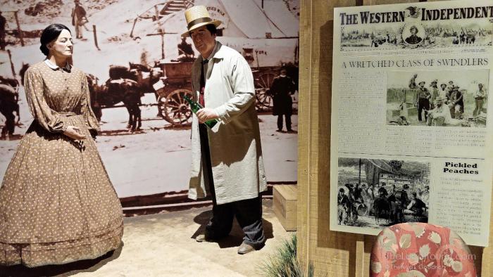 Display at Kenosha Civil War Museum