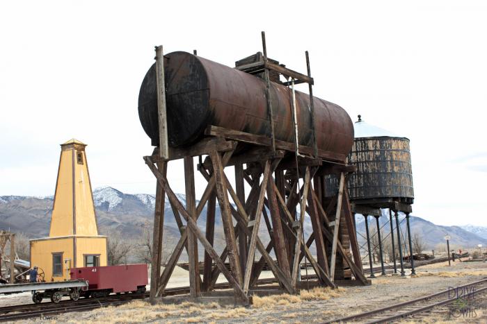 Laws Railroad Museum in Bishop, California