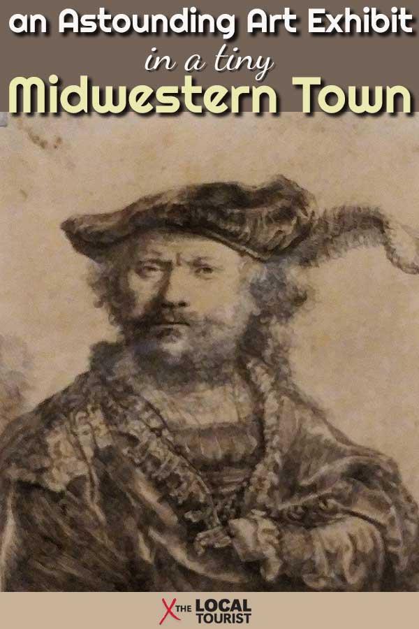 There's an astounding art exhibit in a tiny Midwestern town that any art lover must see. With works from Rembrandt, Dali, Wood, Manet, and more, you won't believe what the Charles City Public Library has in store. #Midwest #Art #OldMasters #Iowa #USA