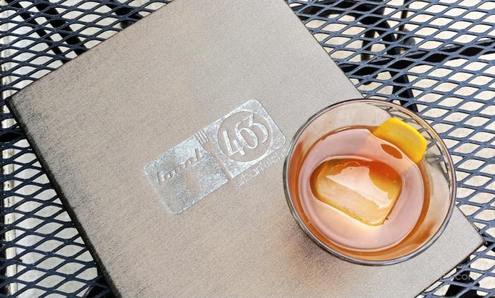 Cherry-infused Knob Creek Old Fashioned