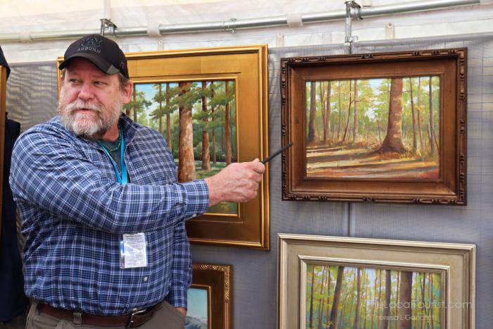 Tim Vaught at Ridgeland Fine Arts Festival