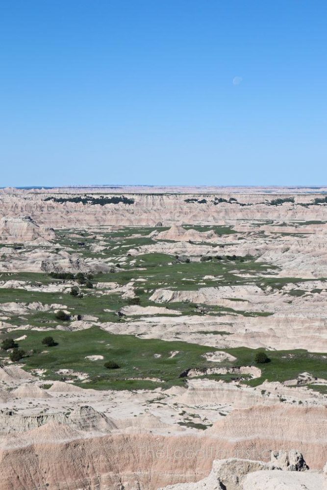 View at Badlands National Park