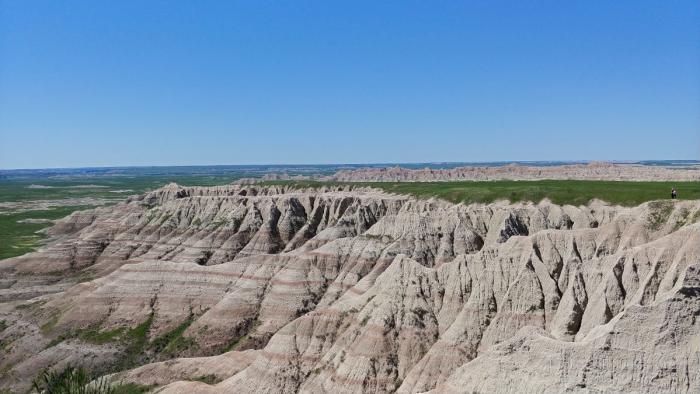 The Badlands in South Dakota