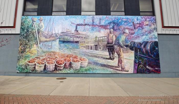 Mural in Benton Harbor, Michigan