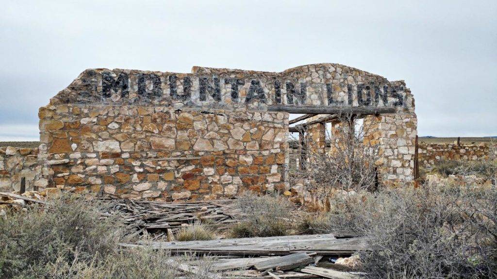 Mountain Lion Zoo at Two Guns, Arizona, on Route 66