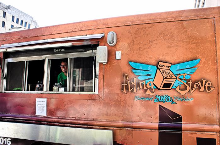 ICT Pop-up Park - Flying Stove food truck