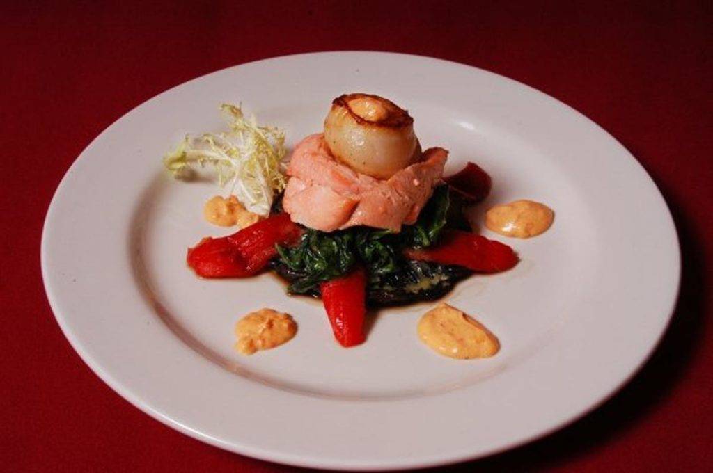 Dining at Woodlands Restaurant in Eagle Ridge Resort & Spa