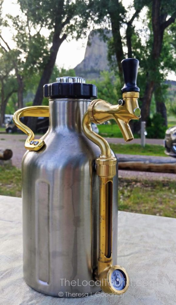 Growlerwerks uKeg at Devils Tower