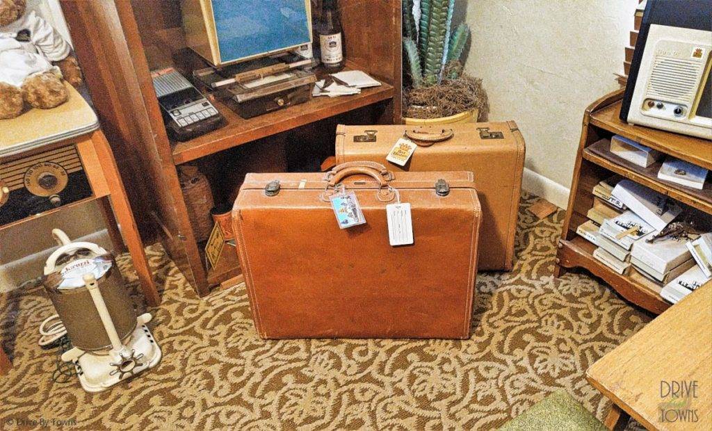 Old Suitcases at the Casa de Coronado Museum