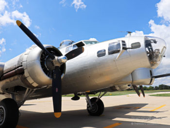 Aluminum Overcast, one of the last remaining airworthy B-17 Flying Fortresses