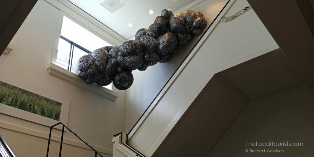 Plume 02, by Jason Yi. A site-specific art installation at Saint Kate Arts Hotel