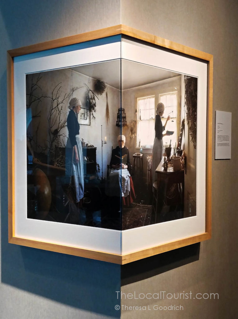 This piece is a sculpture of a photograph of a film of a performance