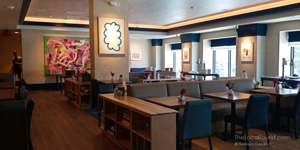 Aria, the restaurant on the second floor of Saint Kate