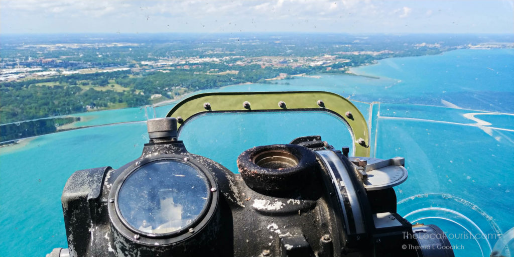 View from the chin turret of Aluminum Overcast
