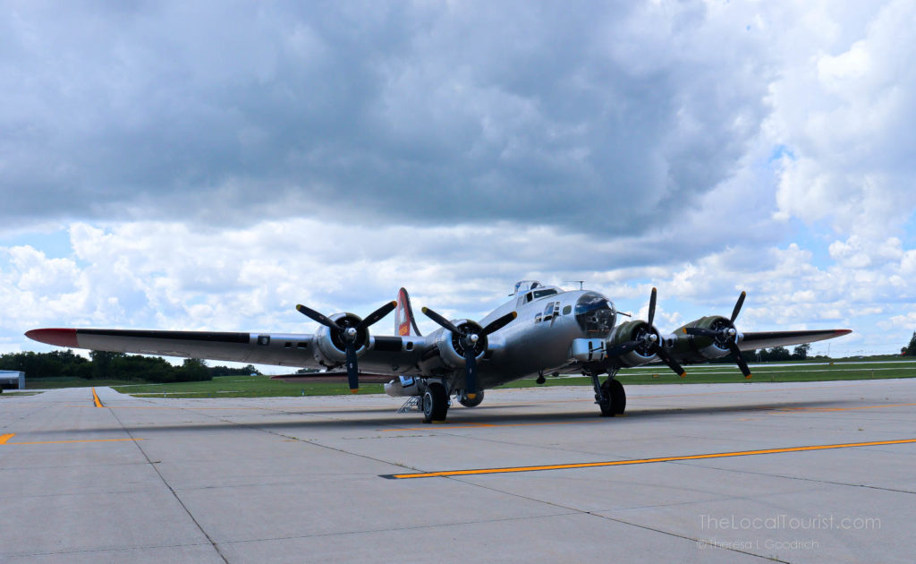 Aluminum Overcast, one of the last remaining air-worthy B-17 Flying Fortress heavy bombers
