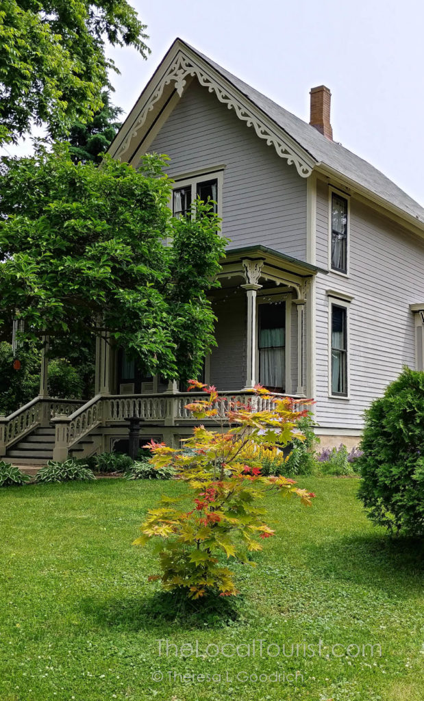 Calista Slade House, built 1870; one of the homes in the Elgin Historic District