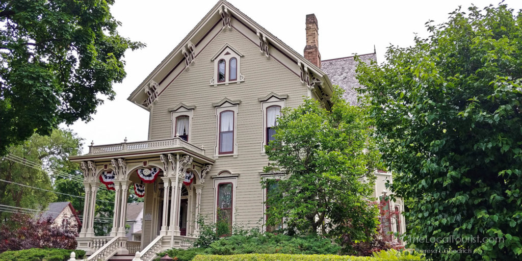 Increase Child Bosworth House, built 1875 in Elgin, now part of the historic district