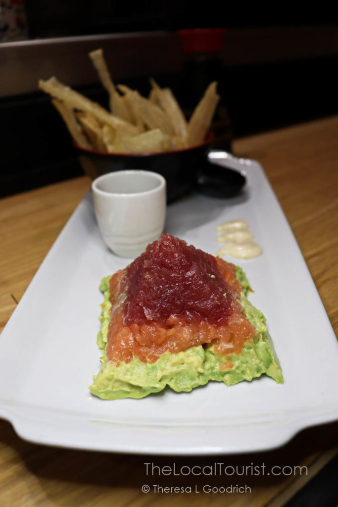 Tartar Pyramid at Kubo Sushi and Sake Lounge