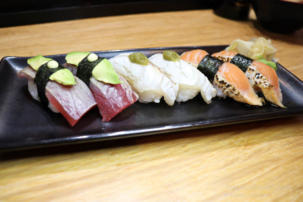 Nigiri from Kubo Sushi and Sake Lounge
