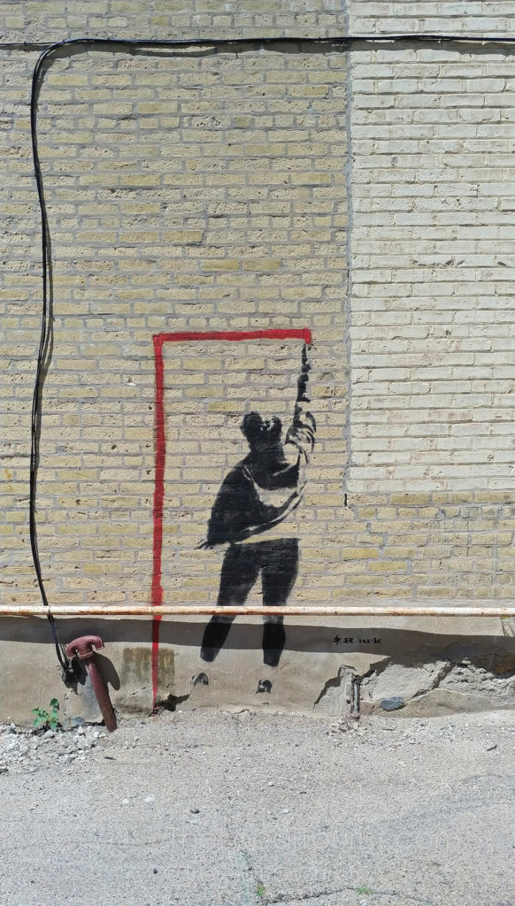 Mural near Side Street Studio Arts