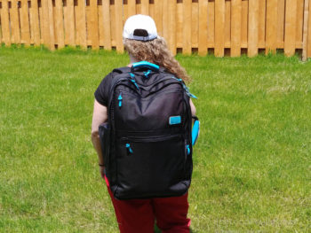 Standard Luggage Co. Carry-on Backpack is well balanced