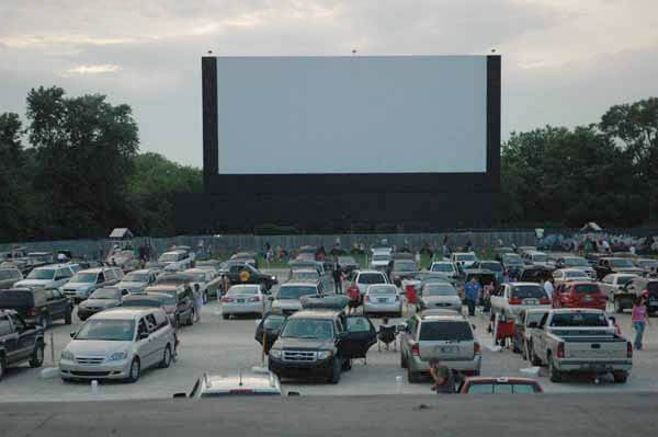 Tibbs Drive-in Movie Theatre, photo by Lauren Tibbs