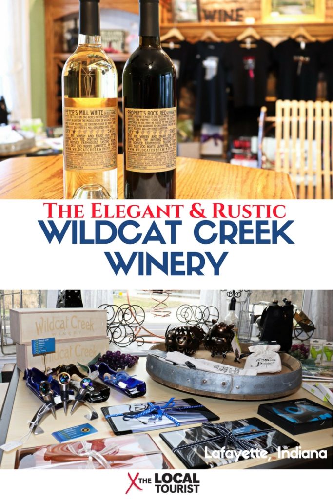 Visit the elegant and rustic Wildcat Creek Winery in Lafayette, Indiana, for some tasty wines in the heart of the Midwestern US.