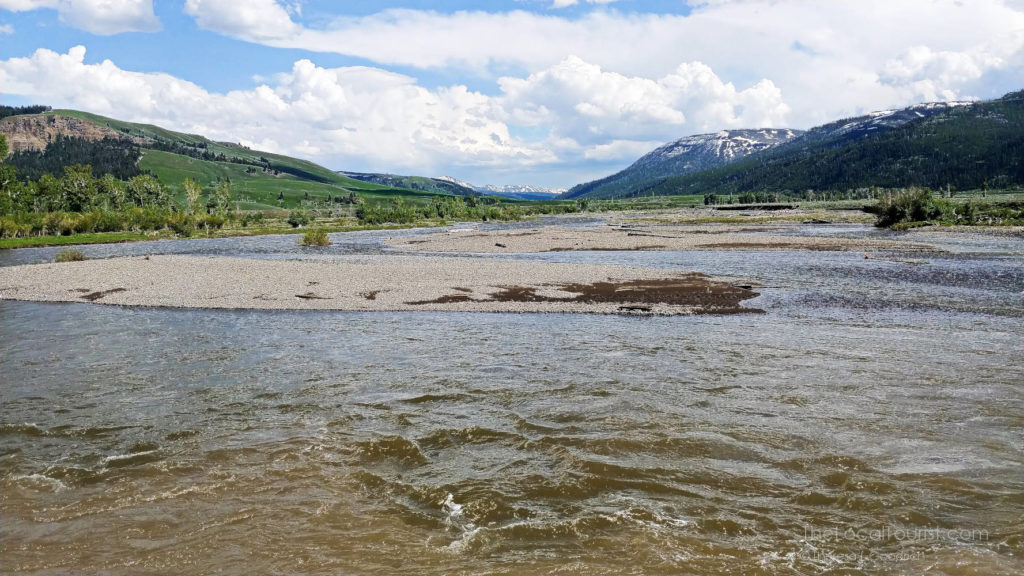 Lamar Valley in Yellowstone National Park
