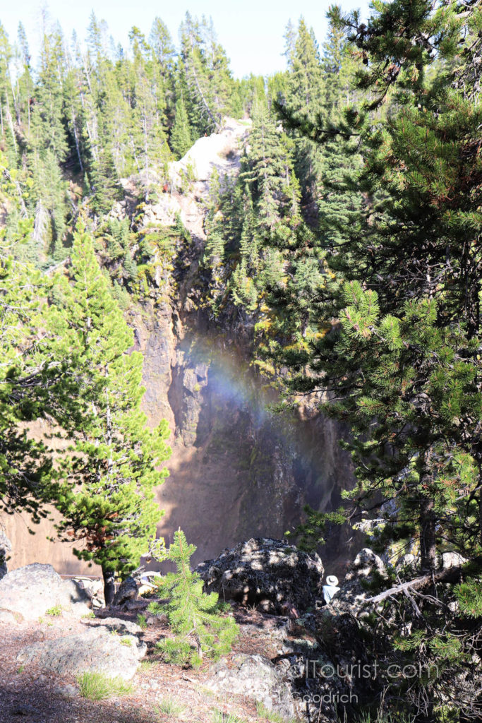 Rainbow over the Yellowstone River