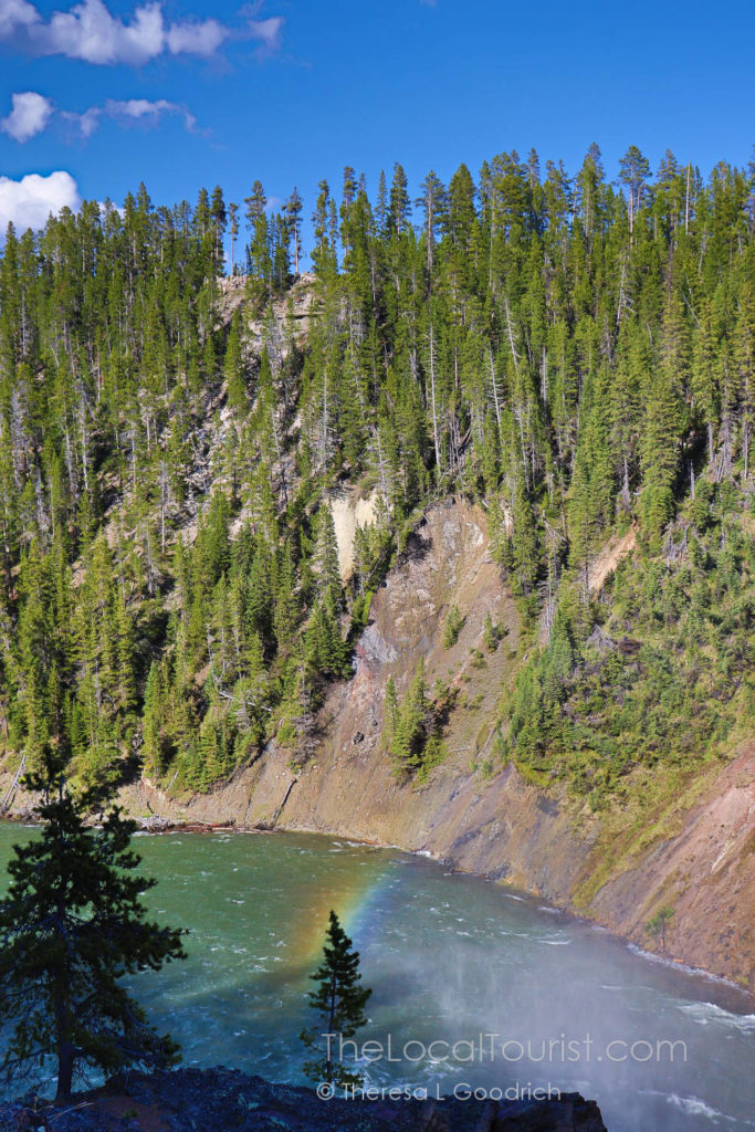Rainbow over the Yellowstone River