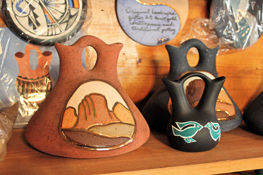 Pottery made by Donna Londene before she passed away.