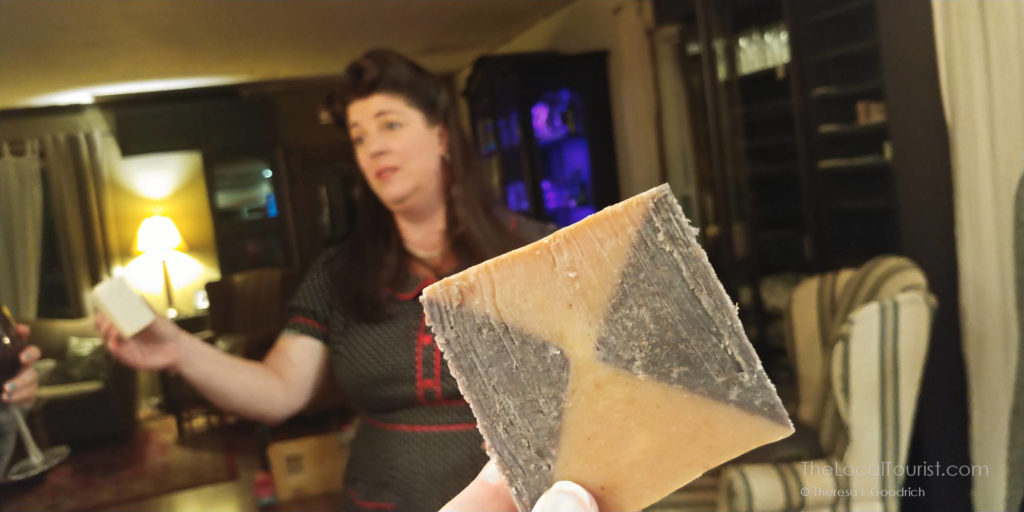 Jackass Charm soap with Ruthie Sudsalot