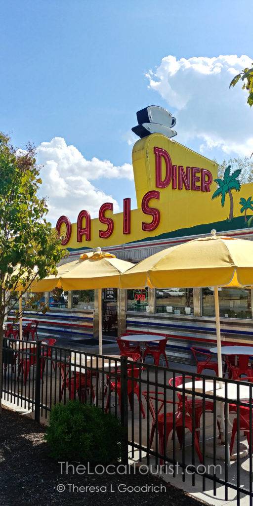 Oasis Diner on the National Road in Plainfield, Indiana
