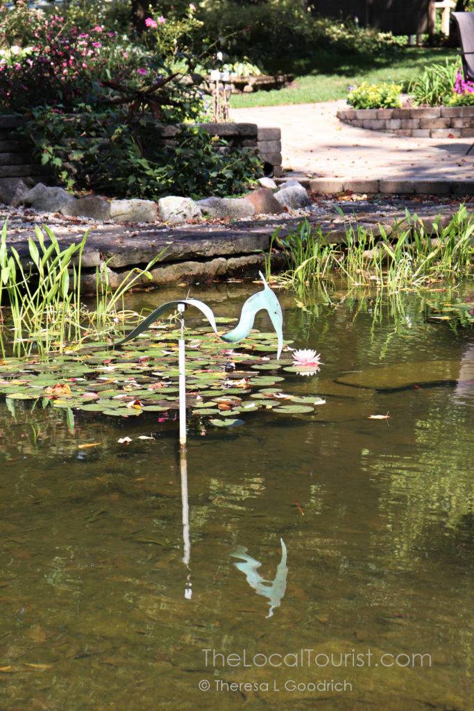 Pond at Avon Gardens in Hendricks County Indiana