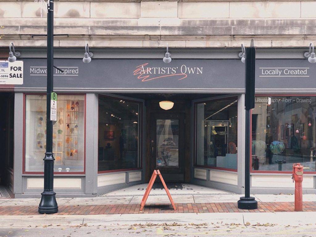 Artists' Own in downtown Lafayette Indiana