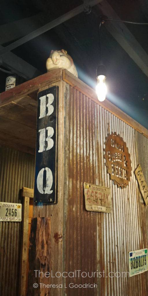 Decor from a century-old barn in Rusted Silo