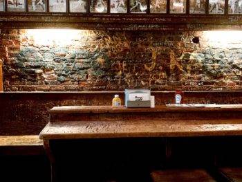 Booth at Harry's Chocolate Shop